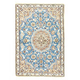 Iksha One-of-a-Kind Rectangle 4'5'' X 2'11'' Hand Knotted Area Rug