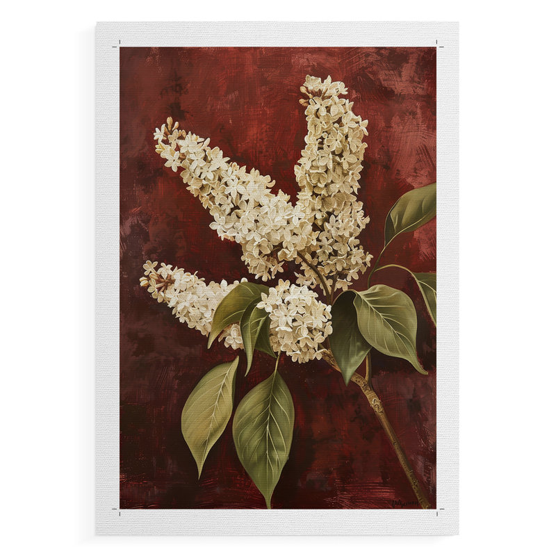 Série FLORAL CXCVI - Impression sur toile seulement - NON CADRE