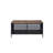Winam Antique Oak & Black Finish Coffee Table