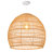 Turbeville 1 - Light Rattan Dome Pendant-695558339