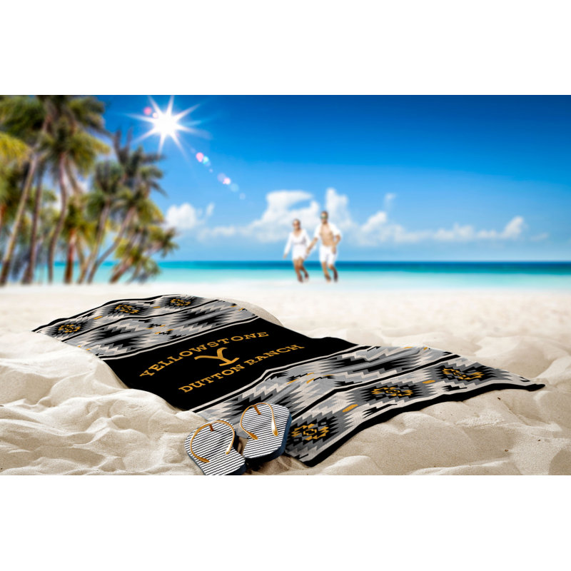 Cotton Blend Beach Towel