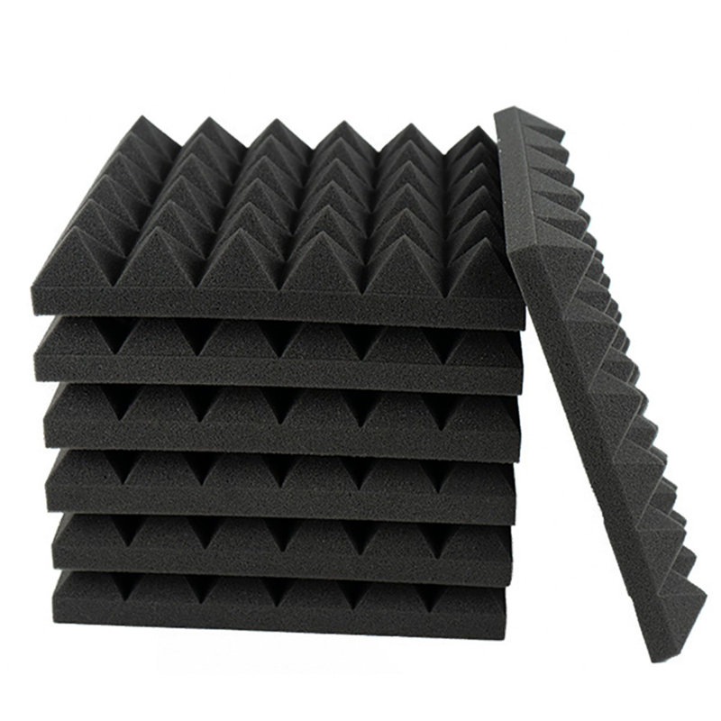 36 panneaux muraux insonorisants pyramidaux 36 x 12 pouces