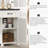 Farmhouse 47" Desk With 3 Drawers-801807784