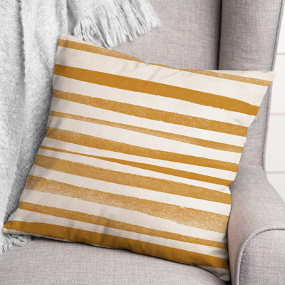  Coussin décoratif intérieur / extérieur à rayures