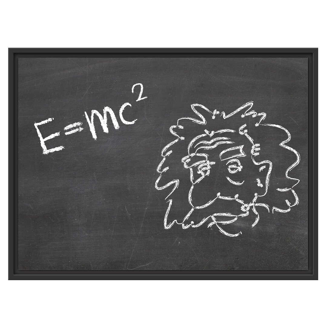 Gerahmtes Wandbild Albert Einstein