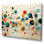 «Green Green Beige Mid Century Abstract Retro IV - Abstract Midcentury Large, art mural»