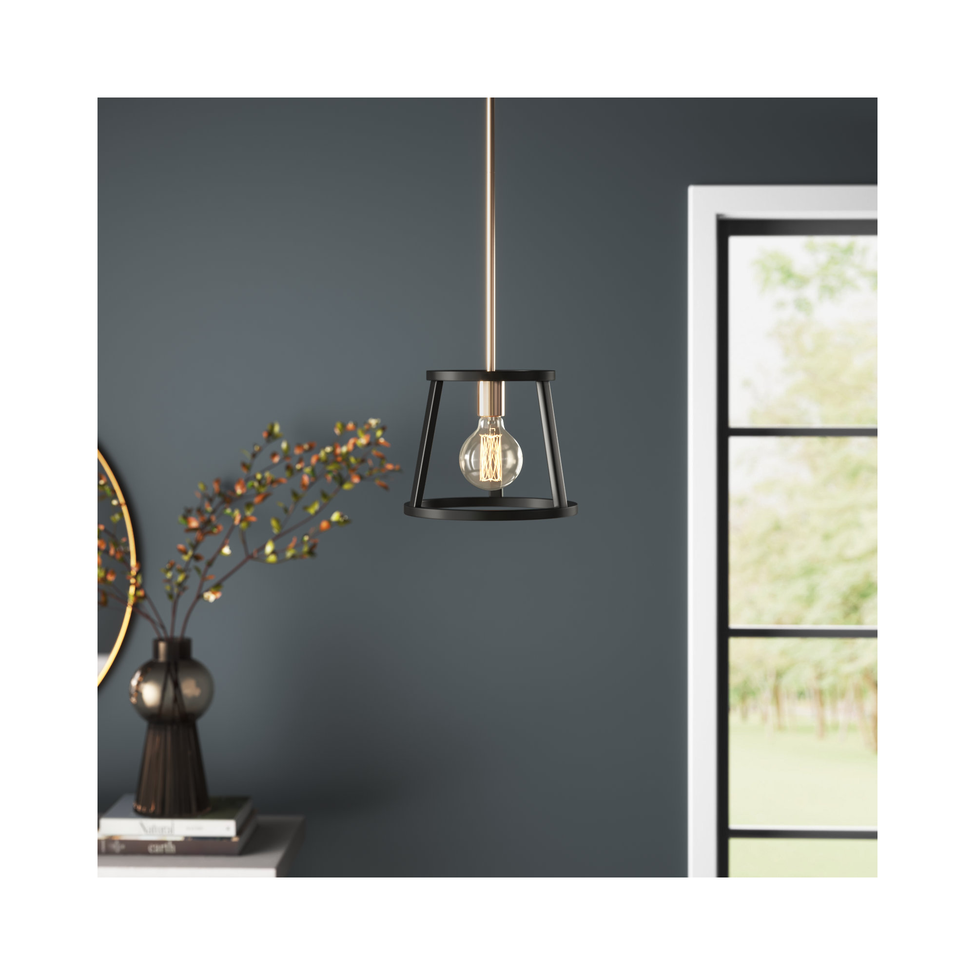 Brielle Single Light Dimmable Pendant