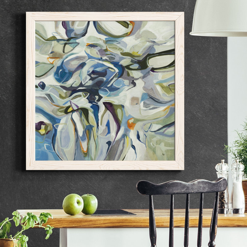 Toile encadrée Out of the Blue - de qualité supérieure - prête à être accrochée, H 31,5 po x l 31,5 po x P 1,5 po
