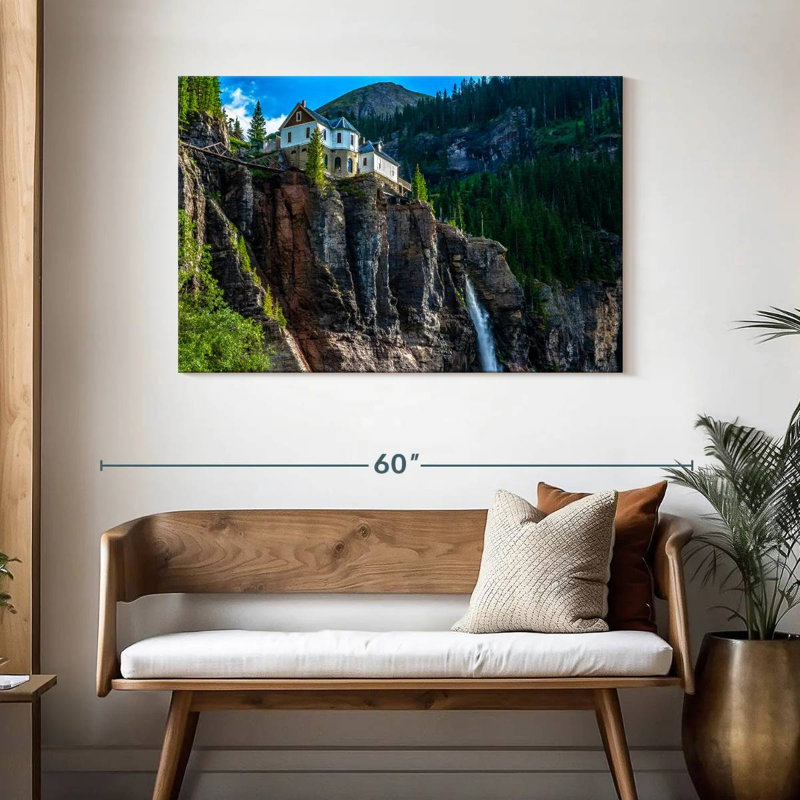 Alvord Bridal Veil Powerhouse, H 30 po x l 45 po