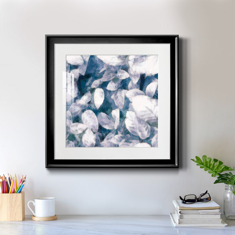 4_Impression sur mesure I-Premium Geo Gems - prête à être accrochée, H 30,5 po x l 30,5 po x P 1,5 po, Papier avec cadre noir