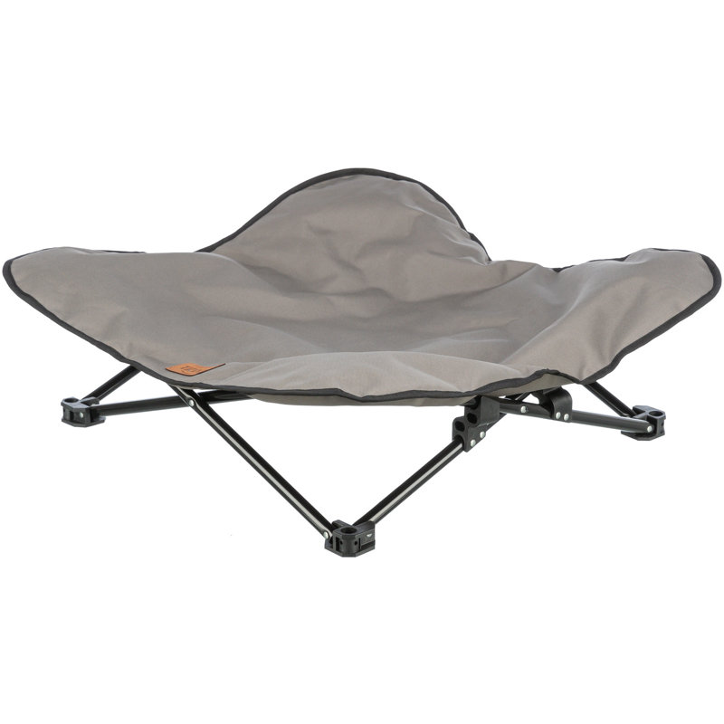 Lit de camp pour chiens de taille moyenne jusqu'à 80 lb Trixie, H 12,6 po x l 34,6 po x P 34,6 po