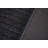 Indoor / Outdoor Striped Design Black Light Weight Low Pile Slip Resistant Rugs for Commercial, Residential Hallway-1800113961