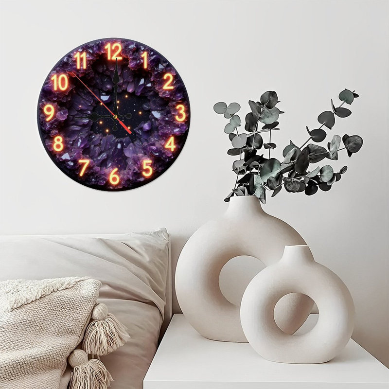 Horloge en cristal