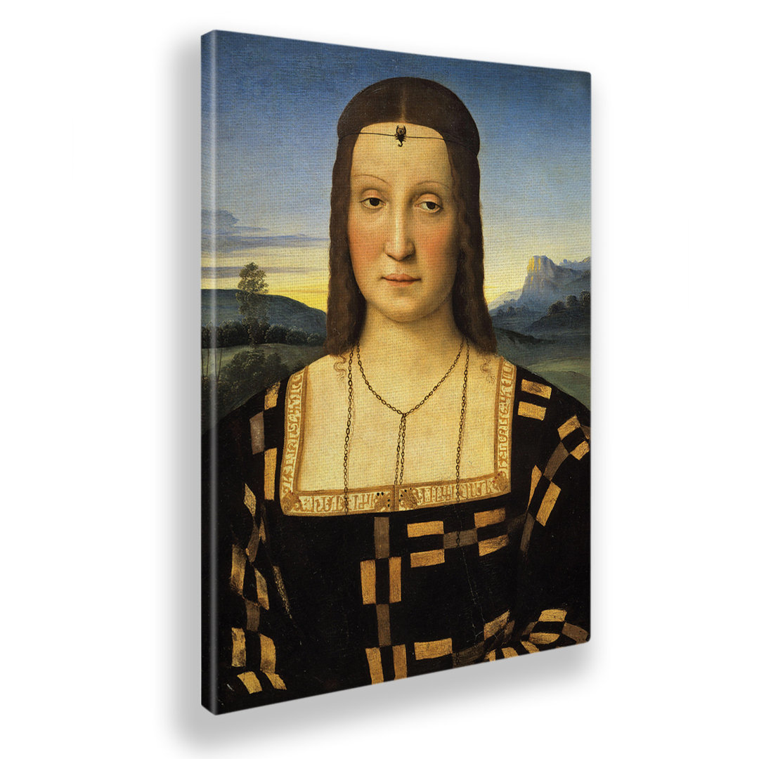 Leinwandbild Elizabeth Gonzaga von Raphael Sanzio