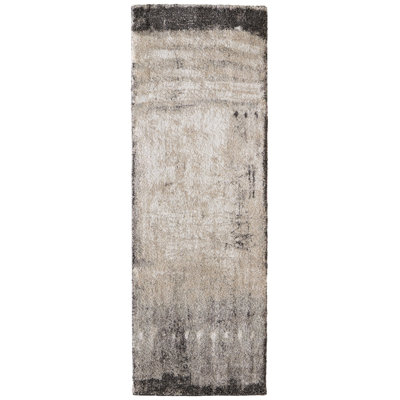 Templas Modern Abstract, Gray/Ivory/Taupe