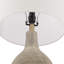 Lampe de table en résine Platt