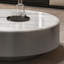 Table basse ronde en pierre micro-cristalline-108897924