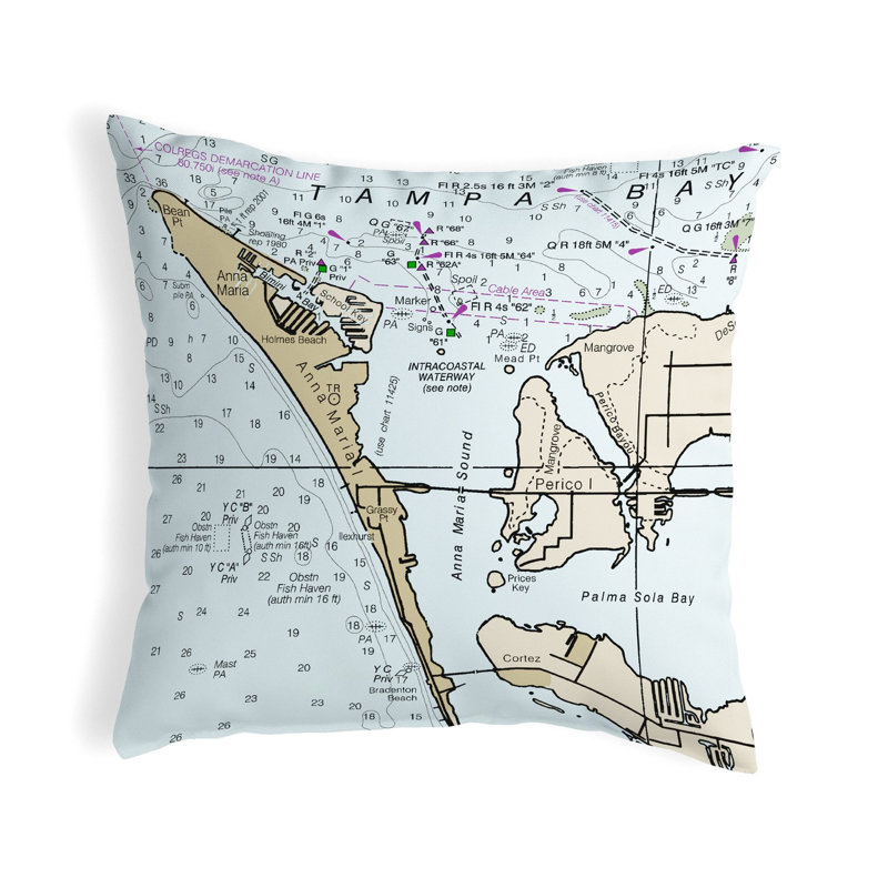  Housse et housse de coussin carré Anna Anna Island