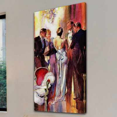 "lait et miel" par john lagatta, reproduction d’art sur toile tendue Vintage Fashion