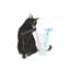 «Black Cat Brush T dents» par Alexey Dmitetchich Shmyrov - peinture sur toile tendue-58276902-71538633