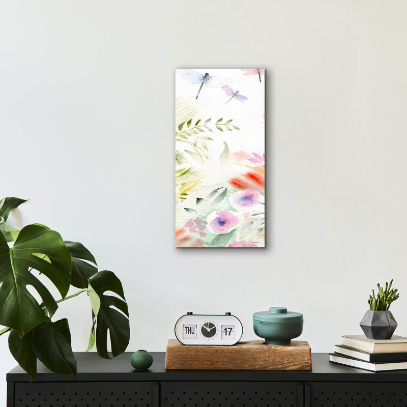 «Flight Of The Dragonfly # 1» par Sheila Golden, H 24 po x l 12 po