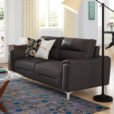 Malissa 79'' Faux Leather Sofa