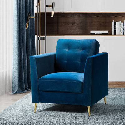 Mangum Velvet Armchair