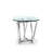Glass Top End Table