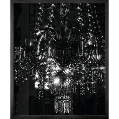 Chandelier 13 by Michael Banks - Single Picture Frame Print on Canvas