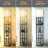 67" Column Floor Lamp with Shelves, Solid Wood, USB Ports, Storage Drawer and Bulb Included-1946272899