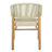 Hadley Modern Rope-Woven Design  Patio Lounge Chair with Durable Acacia Wood Frame-124942533