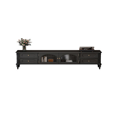 American Style Luxury TV Stand Unfinished TV Stand for TVs up to 88"