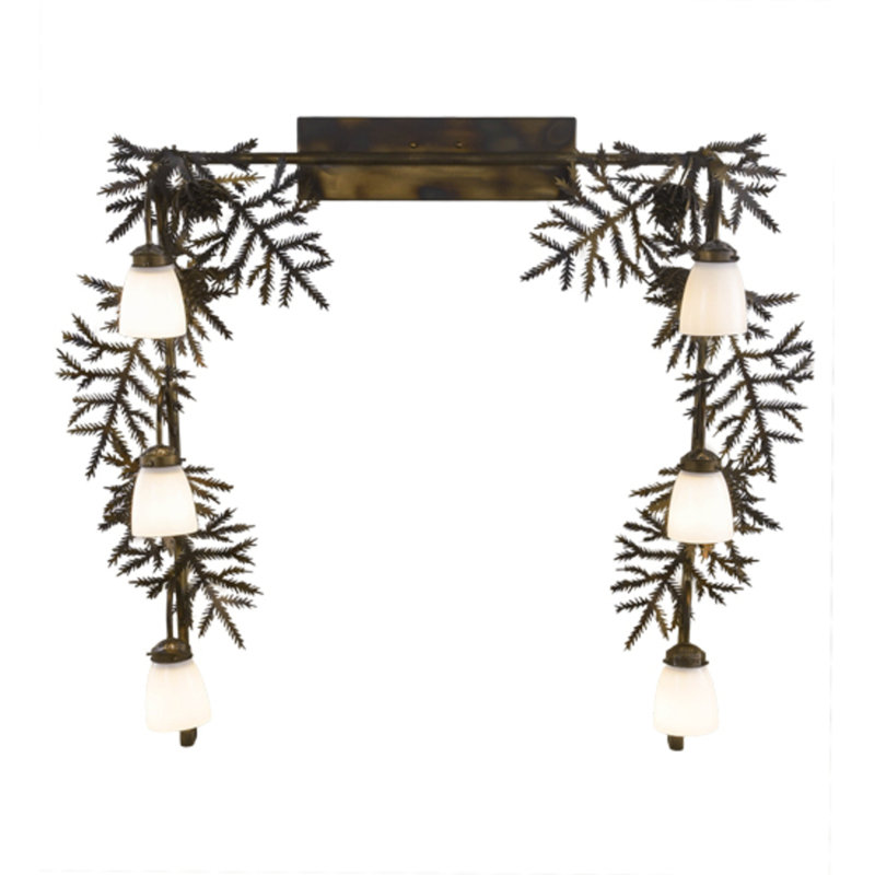 Pine Branch 6 - Light Vanity Light