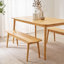 Drea Wooden Dining Table Set with 6 Soild Wood Dining Chairs - Traditional Farmhouse Kitchen Style-1206815053