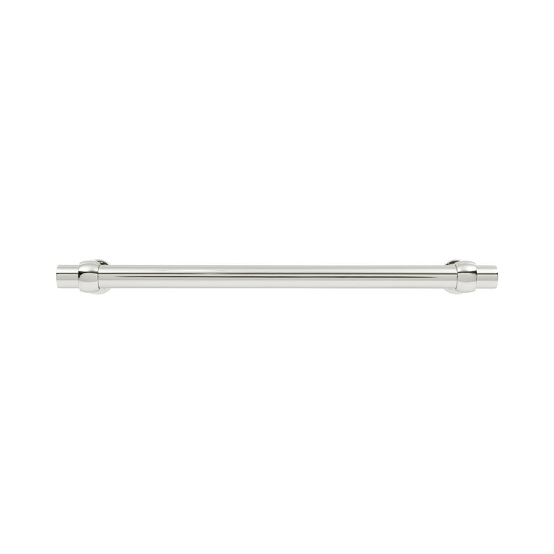 Ostia Collection Pull, 12", Polished Nickel
