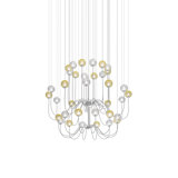 Puppet Suspension 36P Smoky Transparent Glossy Chrome G9 Ul