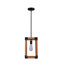 Luminaire suspendu rectangulaire à 1 lumière Aalyah