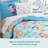 Wildkin Full Sheet Set – Soft Microfiber, Fitted & Top Sheet, Pillowcase - Mermaids-38670244