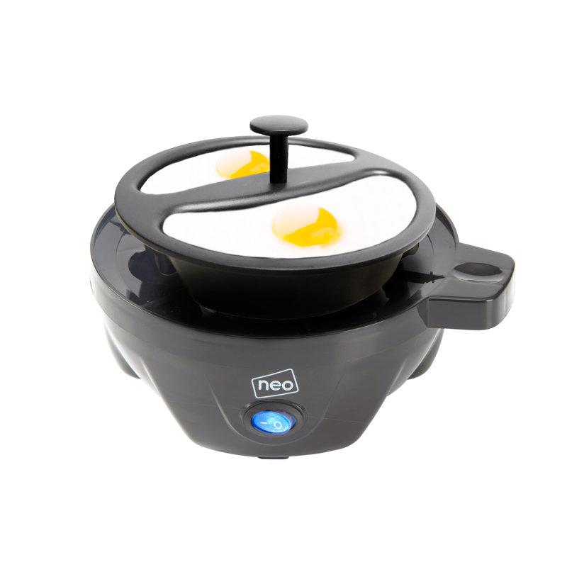 Stainless Steel Egg Poacher, Grey/Copper