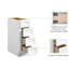 Armoire de base style Shaker blanc préassemblé en contreplaqué 12 po x 24 po x 34,5 po Homeibro Cozy Design-66548913-66548905