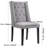 Dibiase 19.2'' H Tufted Fabric Upholstered Side Chair-490607248