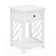Lund 15.75" Wide Rectangular End Table With 1 Drawer And 1 Shelf