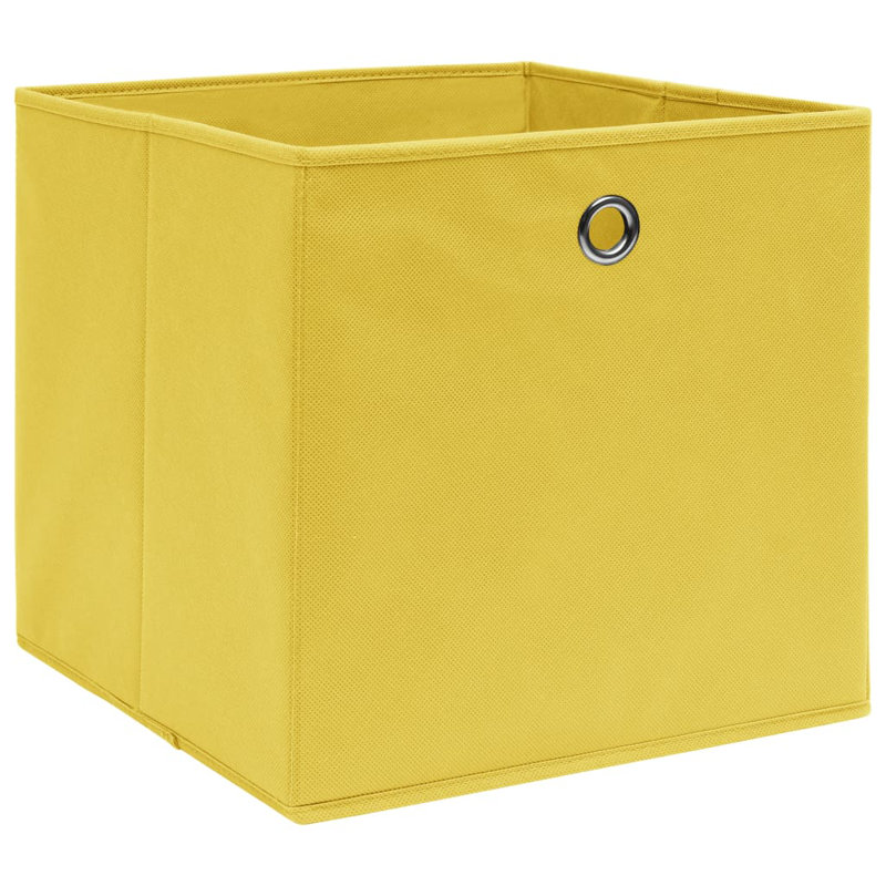 Rebrilliant Fabric Decorative Bin, Yellow