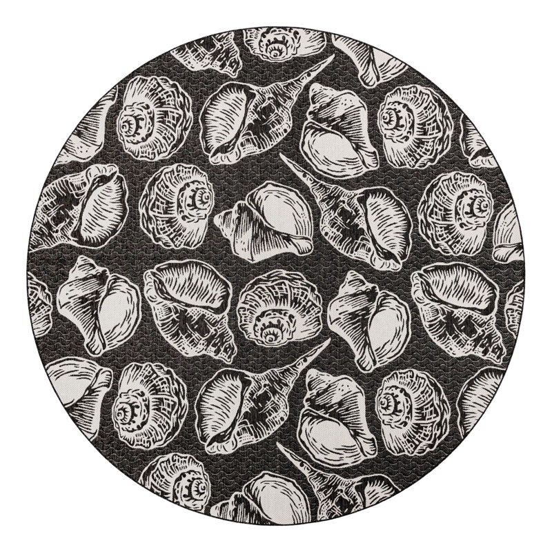 Angelys Indoor / Outdoor Rug, Round 12'