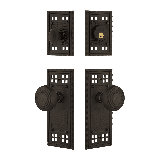Nostalgic Warehouse Craftsman Entry Set with Deco Knob