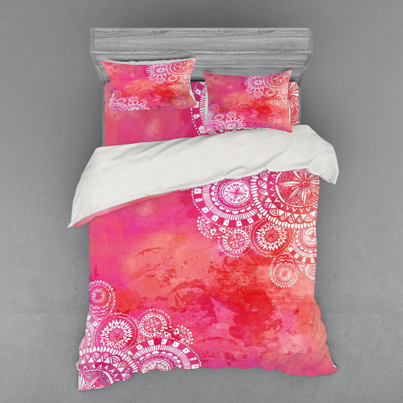 Eclectic Abstract Duvet Cover, Queen Duvet Cover + 3 Additional Pieces