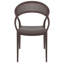 Chaise d'appoint empilable pour patio Farrah-118013950