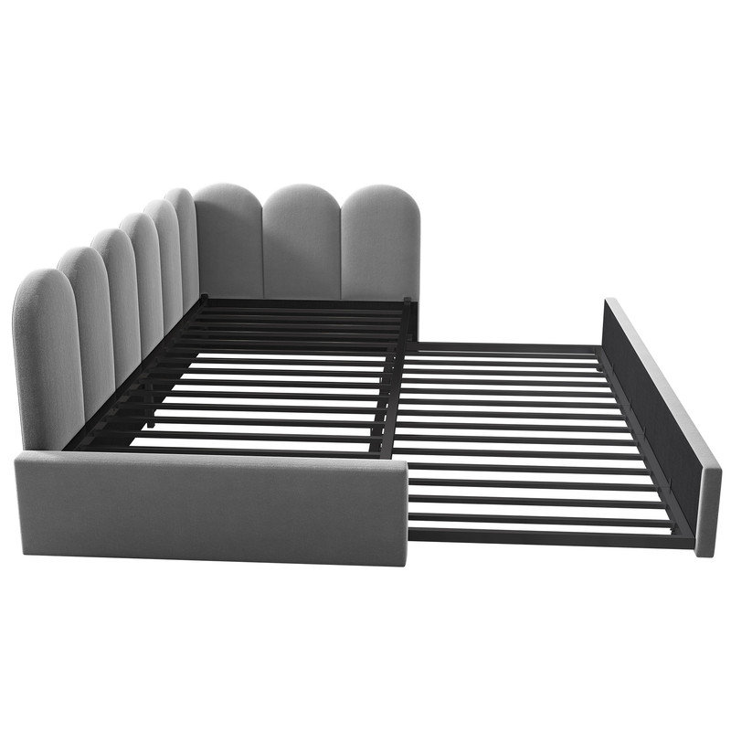 Metal Daybed, Grey