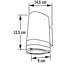 Modena Outdoor Armed Sconce-7324381