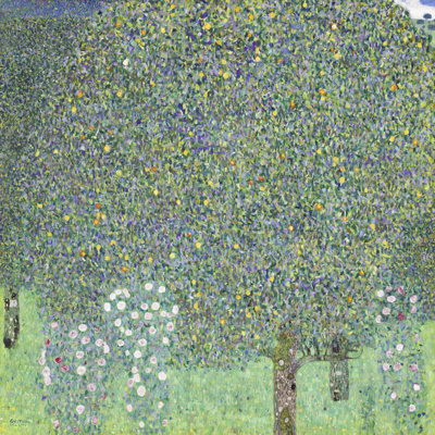 Esmae Klimt, paysages multicolores III sur toile par Gustav Klimt
